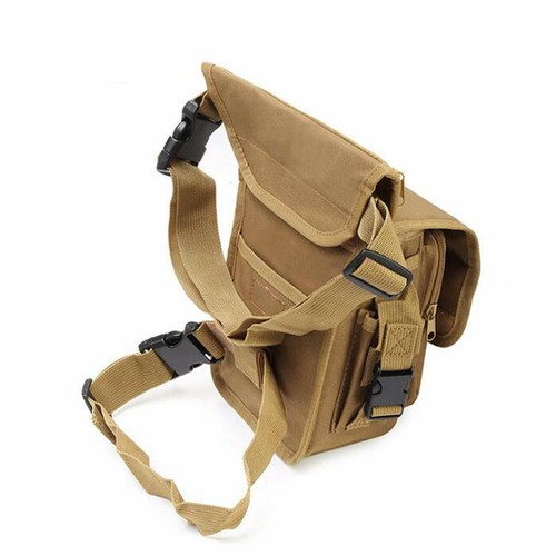 US Men Multifunction Outdoor Leg Bag Utility Thigh Pack Fanny Hiking Motorcycle