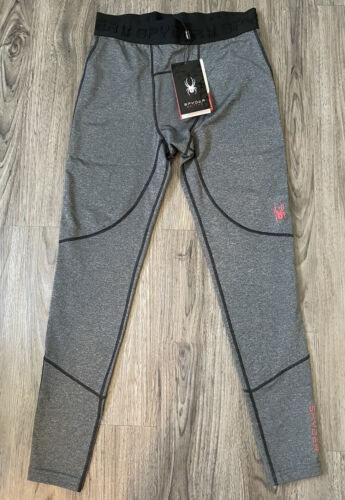 Details about   MEN'S SPYDER ACTIVE BASE LAYER PANT-COMPRESSION TIGHTS-COLD WEATHER-DK GRAY-XL 