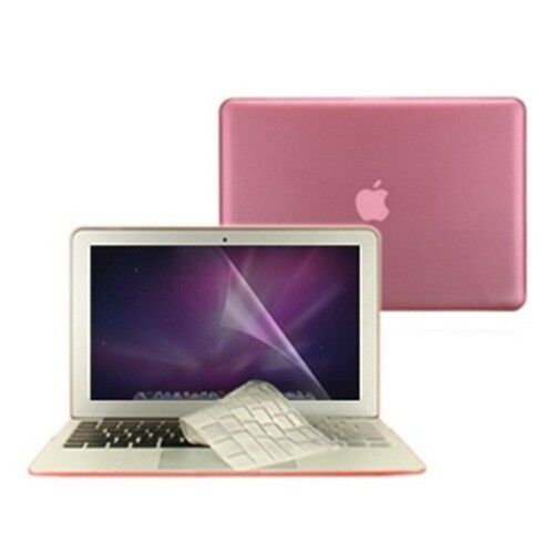 Rubberized See Thru Hard Case Cover for Macbook Air 11/" and 13/"