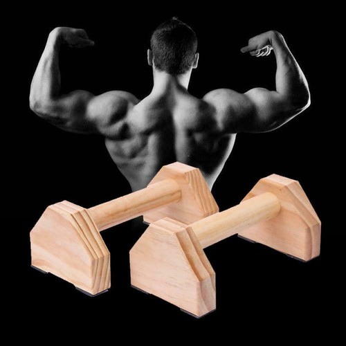 Calisthenics Low Parallel Dip Holz Bars aus P2S0 2 Stück Push Up Gymnastik