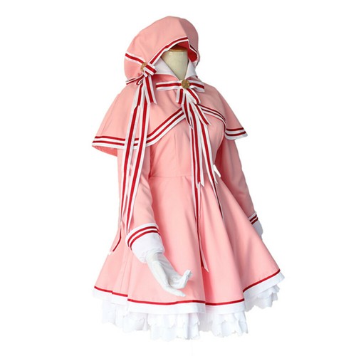 Cardcaptor Sakura Card Kinomoto Cosplay Costume Dress Short Skirt Uniform Suit