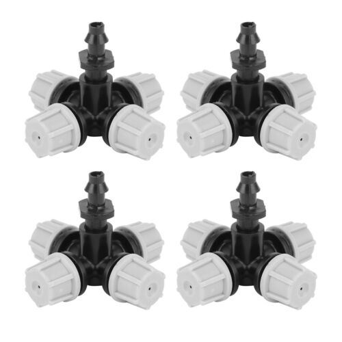 20 X Misting Sprinkler With Barbed Connector Garden Irrigation Accessories 
