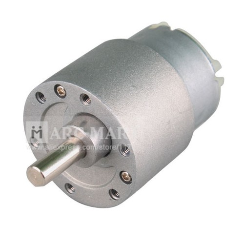 DC 12V 30 RPM 37mm Electric Mini GearBox Motor Fast Shipping
