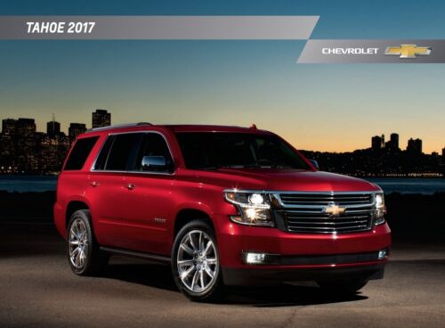 2017 Chevrolet Tahoe 28-page Original Car Sales Brochure Catalog 