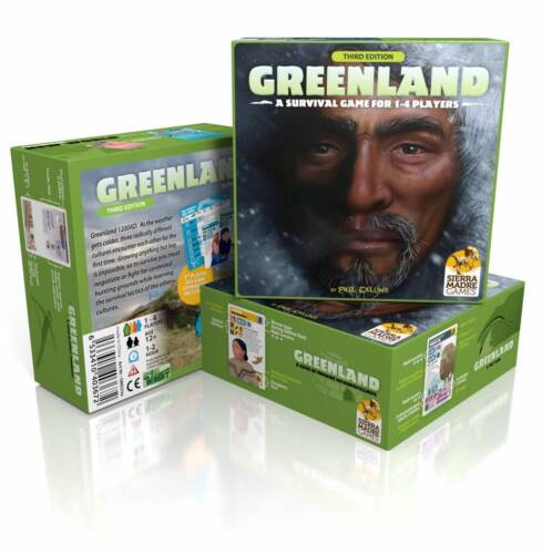GREENLAND BOARD Game KICKSTARTER /"3RD ED/" By Phil Eklund Sierra Madre NEW//SHIP$0