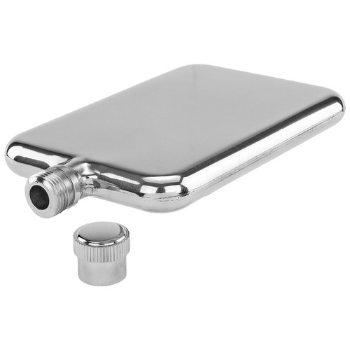 Portable de Poche Taille Ultra Mince En Acier Inoxydable Flacon Hanche Poche Sac à main Giftable
