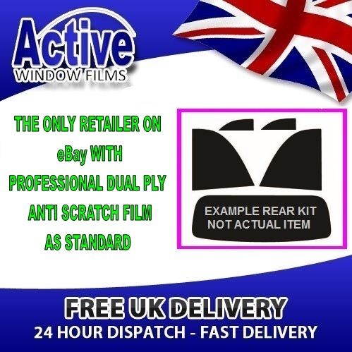 SEAT LEON 5D HB 00-05 20/% REAR PRE CUT CAR WINDOW TINT KIT AUTO FILM