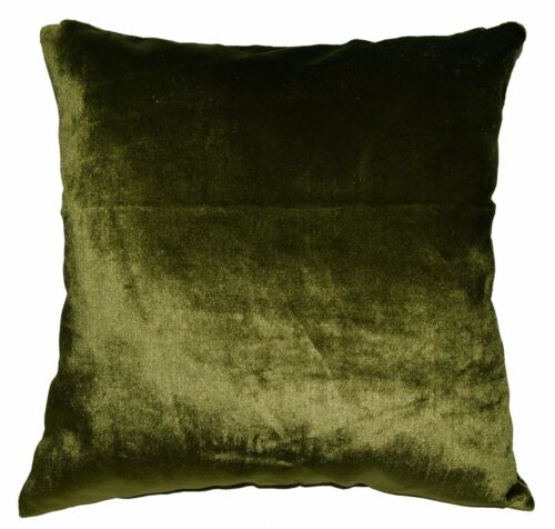 mo99a Dark Olive Shimmer Velvet Style Cushion Cover//Pillow Case*Custom Size*