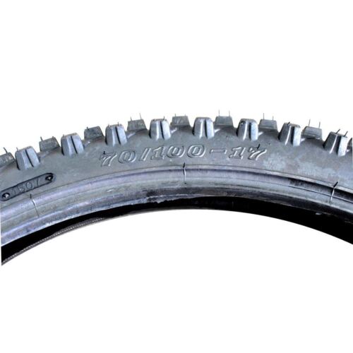 90//100-14/"inch Rear Knobby Tyre Tire 70//100-17/"Front Tube PIT PRO Dirt bike