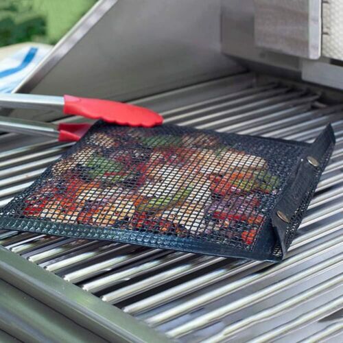 OneGrill Reusable Non Stick Barbecue Mesh Pouch 