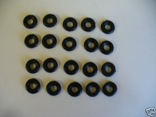 18mm ribbed Dinky replacement tyres pack of 20  K & R Replicas