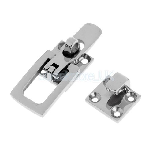 2x Heavy Duty Boat Door Locker Hatch Anti-Rattle Latch Fastener Clamp 2 3//4/"