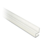Eckanschlag 90° L 2500 mm für Glasstärke 6-8 mm Lippendichtung für Glastür