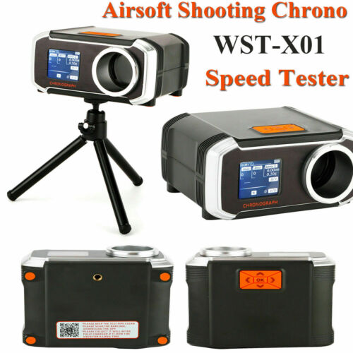 WST-X01 Taktisch Schießen Airsoft Speed Tester Chronograph Chrono Hunt+Stativ DE 