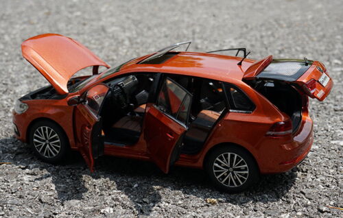 1/18 Scale Volkswagen VW Gran Santana 2015 Orange Diecast Model Car Collection 