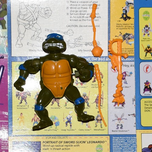 TMNT Vintage Teenage Mutant Ninja Turtles Action Figures Playmates 1988-1991