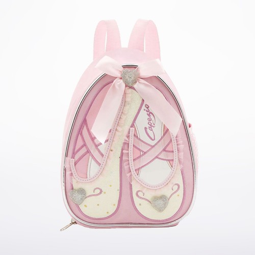 Capezio Ballet shoes dance Backpack available in Pink or Sparkle Pink CAB122C