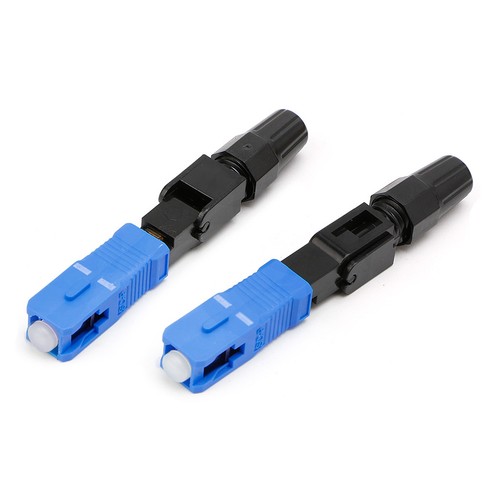100PCS//set SC Optic Fiber Quick Cold FTTH SC Single Mode UPC Fast Connector