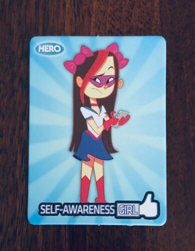 Details about  / One Night Ultimate Super Heroes Self-Awareness Girl Replacement Game Piece