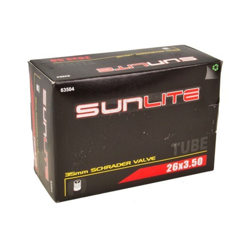 Sunlite 26/" Schrader Valve 26x3.5/" Inner Tube
