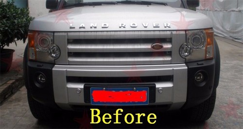 Chrome Fog Light cover trim For LAND ROVER DISCOVERY 3 4 LR3 LR4 2004-2010