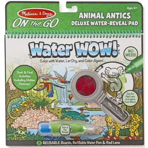 Melissa and Doug Animal Antics deluxe water-reveal pad #9463 