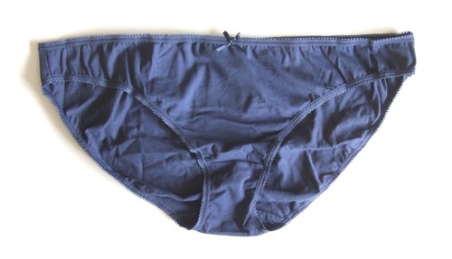 Ex Chainstore size 16 High leg Mini Briefs panties knickers silky soft Navy Blue Ex Chainstore size 16 High leg Mini Briefs panties knickers silky soft Navy Blue