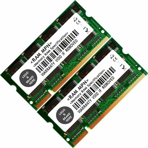 Memory Ram 4 Sony VAIO Laptop VGN-FS215M VGN-FS215MR VGN-FS215S 2x Lot