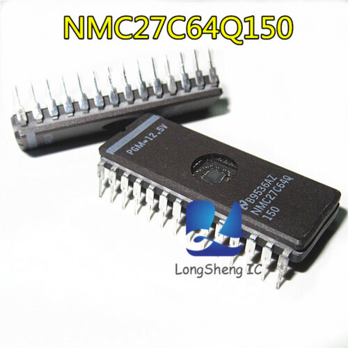 2PCS NMC27C64Q 150 64Kbit EPROM DIP28