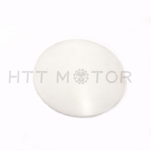 Universal Use Plastic White Round Circle Plate diameter 50mm 1.95" thickness 1mm 