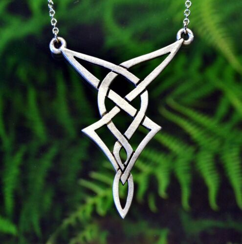 Celtic Fairy NecklaceFairy JewelryElf Jewelry in Fine Pewter Made in USA 