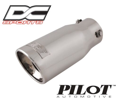 DC Sports Universal Stainless Steel Exhaust Muffler 2" Inlet 4 25" Outlet 