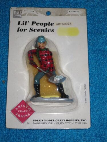 G SCALE WORKMAN  ART60078 NEW ARISTO-CRAFT LIL' PEOPLE FOR SCENICS #1 