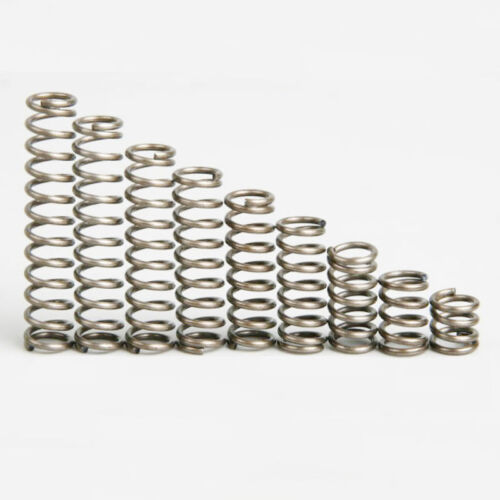 10Pcs 0.2mm Wire Diameter 3-3.5mm OD Stainless Steel Compression Pressure Spring 
