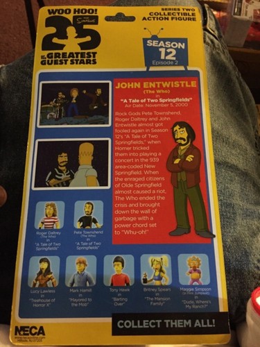 Brand new NECA John Entwistle The Who Action Figure