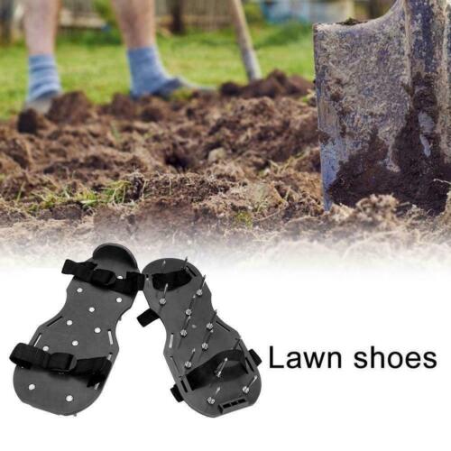 Garden Aerator Spiker Shoes Durable Lawn Spike Exercise Sandals Duty Heavy D6U3 