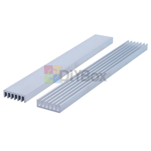 Details about   10PCS 150x20x6mm Long Heatsink Aluminum Heat Sink for LED Power Amplifier Board 
