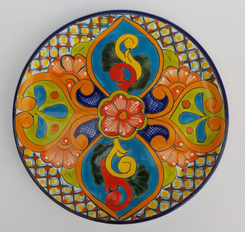 MEXICAN POTTERY DECORATIVE WALL DECOR DINNER PLATE 11 1//2/" DIAMETER