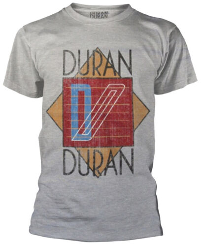 Duran Duran /'Logo/' NEW /& OFFICIAL! Grey T-Shirt