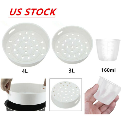 Kitchen Steamer Steam Basket for Rice Cooker/Cookware and 2Pcs Measuring Cups US 
