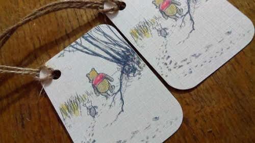 Winnie the Pooh Christmas tags Christmas gift tags. Disney Christmas Tags