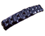 Stained GLASS Hair BARRETTE 3.5/" 90mm DEEP Purple Layered Transparent Slide Clip