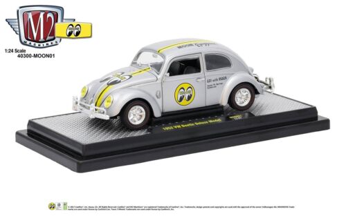 1:24 M2 Machines *MOONEYES* 1952 VW Volkswagen Beetle Bug *NIB*