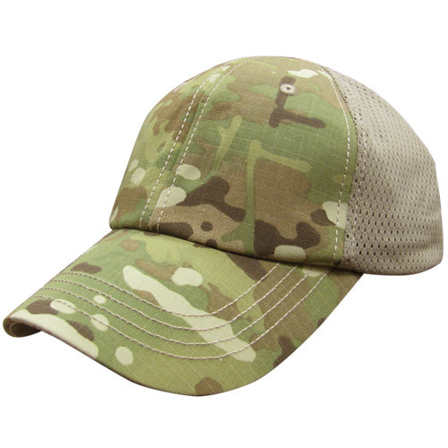 Front Patch Removed for Embroidery Condor Mesh Tactical Team Cap