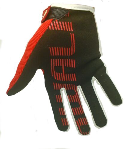 Kwala Tactix 1.0 Gloves Red Motocross MTB BMX Gloves