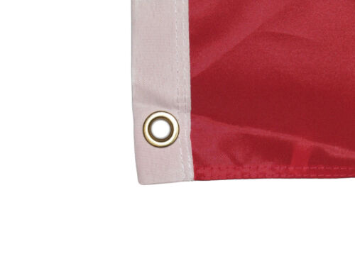 2 pack lot 2x3 Red Solid Plain Blank Color Flag 2'x3' Banner Grommets Details about    