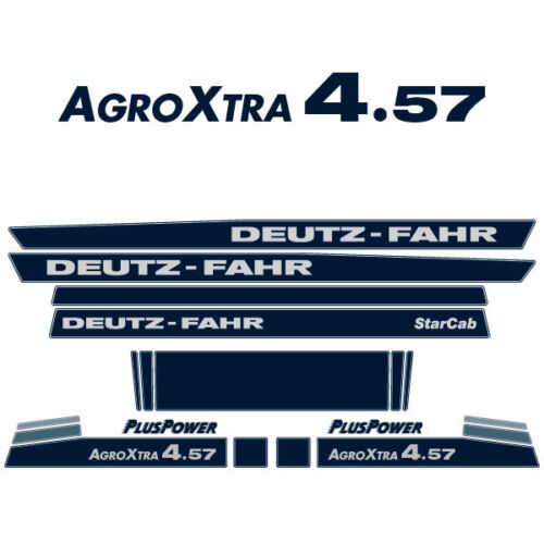 6.17 tractor pegatinas 4.47 4.57 4.17 6.07 Deutz-Fahr agroxtra 4.07