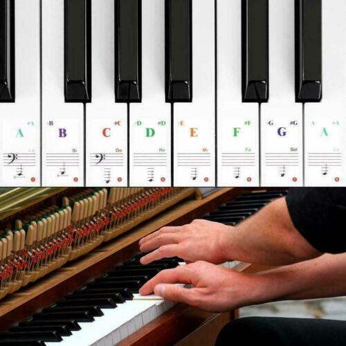 Keyboard Noten Aufkleber Piano Sticker Klavier Aufkleber keysies-Aufkleber DE