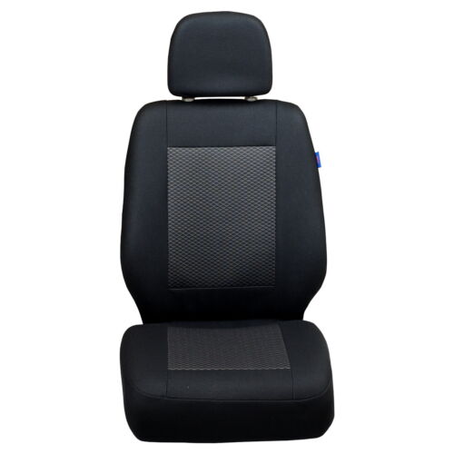 Schwarz-graue Dreiecke Sitzbezüge für AUDI A4 Autositzbezug Komplett