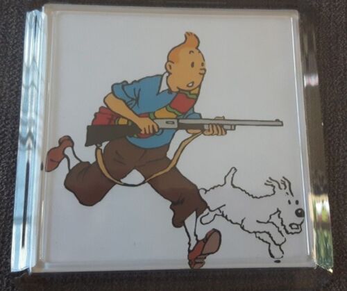 Can be personalised Tintin Coaster 